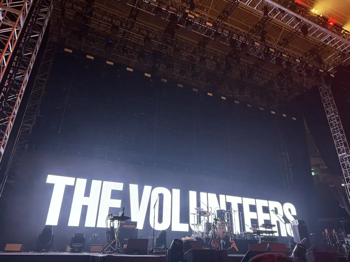 The volunteers 앵콜 콘서트 10/13 막콘 원가 양도